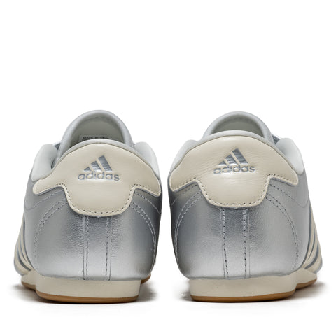 Women's Adidas Taekwondo - Silver Metallic/Off White