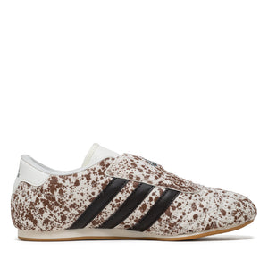 Women's Adidas Taekwondo 'Cow Print' - Off White/Dark Brown