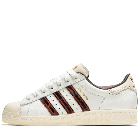 Wales Bonner x Adidas Superstar - Wonder White/Fox Brown