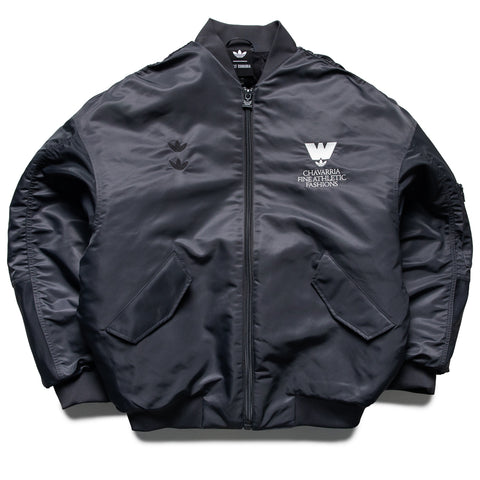 Willy Chavarria x Adidas Bomber Jacket - Grey Six