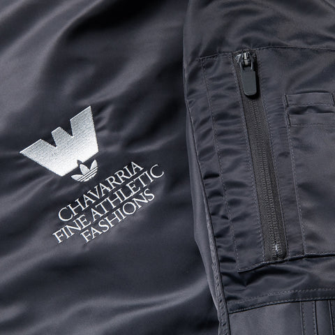 Willy Chavarria x Adidas Bomber Jacket - Grey Six
