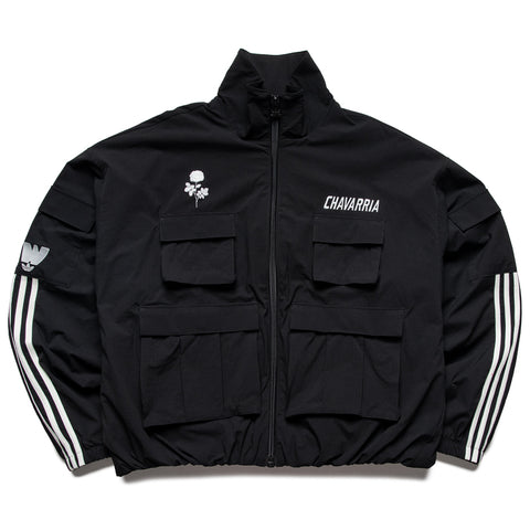 Willy Chavarria x Adidas Cargo Track Jacket - Black
