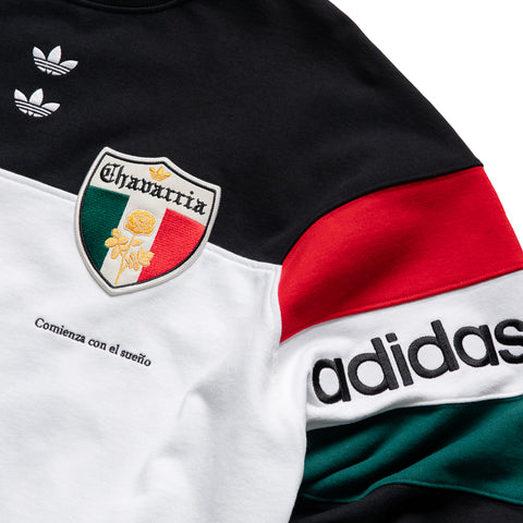 Willy Chavarria x Adidas Crewneck - Black/White