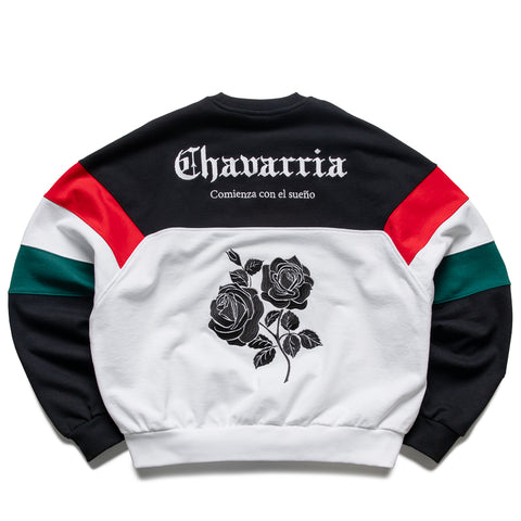 Willy Chavarria x Adidas Crewneck - Black/White
