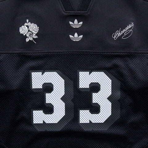 Willy Chavarria x Adidas Football Jersey - Black