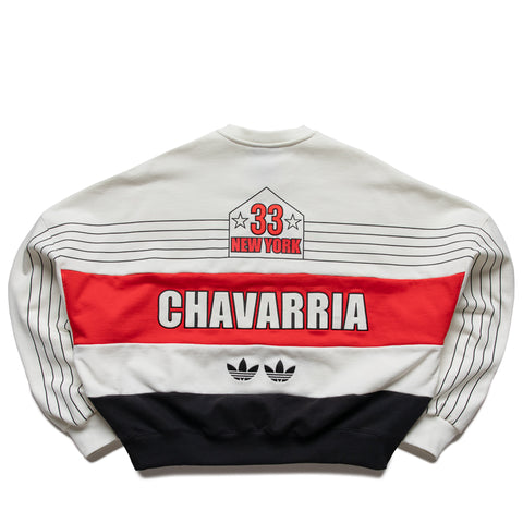 Willy Chavarria x Adidas NY Sweatshirt - Off White