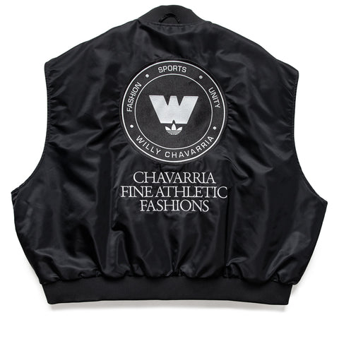 Willy Chavarria x Adidas Padded Vest - Black