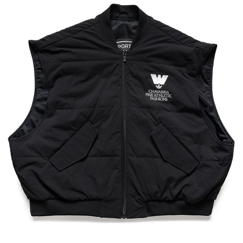 Willy Chavarria x Adidas Padded Vest - Black