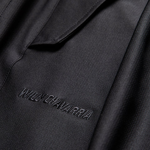 Willy Chavarria x Adidas Twill Track Pant - Black