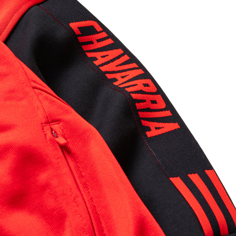 Willy Chavarria x Adidas Watsonville Mockneck Sweater - Black/Red
