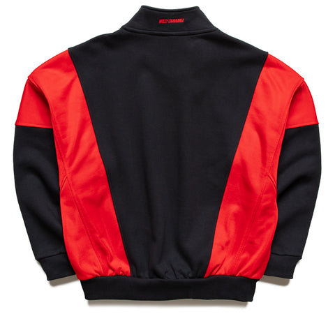 Willy Chavarria x Adidas Watsonville Mockneck Sweater - Black/Red