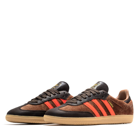 Women's Adidas Samba OG - Preloved Brown/Dark Brown