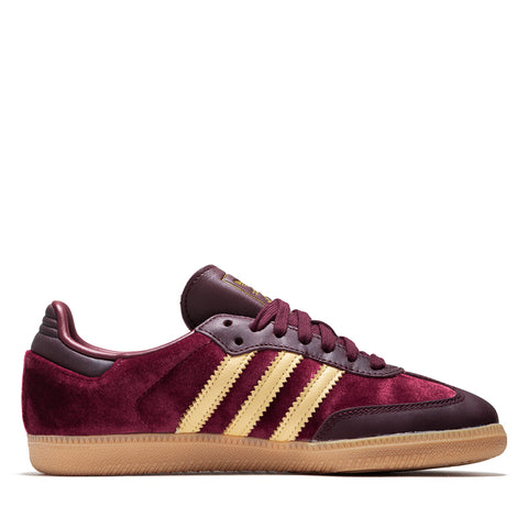 Women's Adidas Samba OG - Shadow Red/Maroon