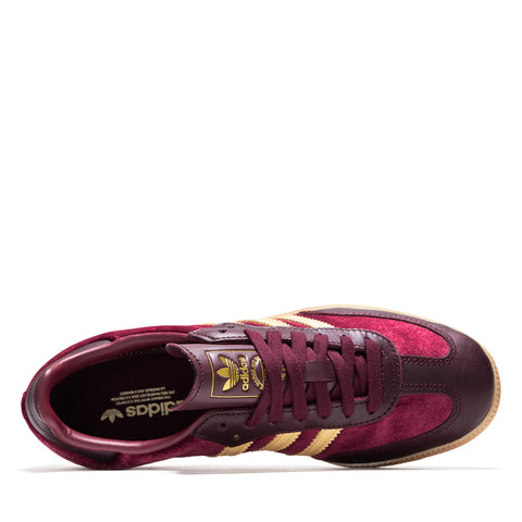 Women's Adidas Samba OG - Shadow Red/Maroon