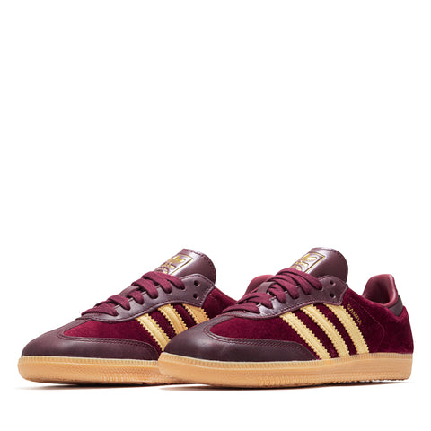 Women's Adidas Samba OG - Shadow Red/Maroon