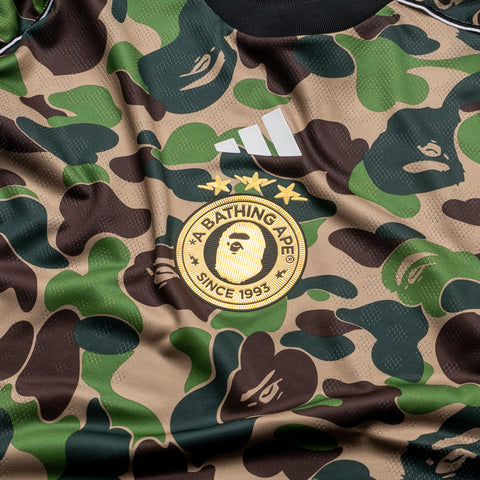 A Bathing Ape x Adidas Soccer Jersey - Crew Green