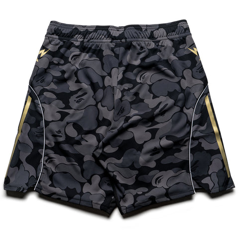 A Bathing Ape x Adidas Soccer Shorts - Black
