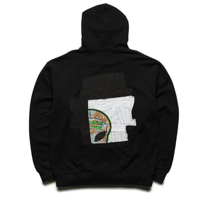 Anti Social Social Club Abstract Applique Mind Games Hoodie - Black