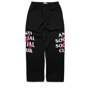 Anti Social Social Club Cancelled Hand Painted Sweatpants - Black