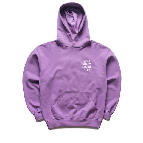Anti Social Social Club Clutching Pearls Hoodie - Washed Purple