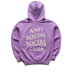 Anti Social Social Club Clutching Pearls Hoodie - Washed Purple
