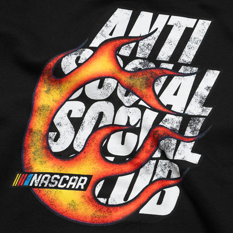 Anti Social Social Club x NASCAR Daytona Hoodie - Black
