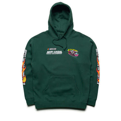 Anti Social Social Club x NASCAR Daytona Hoodie - Green