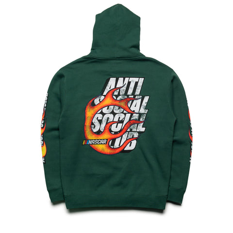 Anti Social Social Club x NASCAR Daytona Hoodie - Green