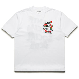 Anti Social Social Club Embroidered Rose Kkotch Tee - White