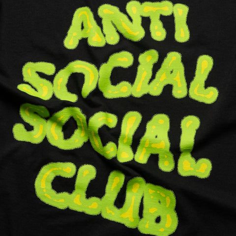 Anti Social Social Club I Glow In The Dark Tee - Black