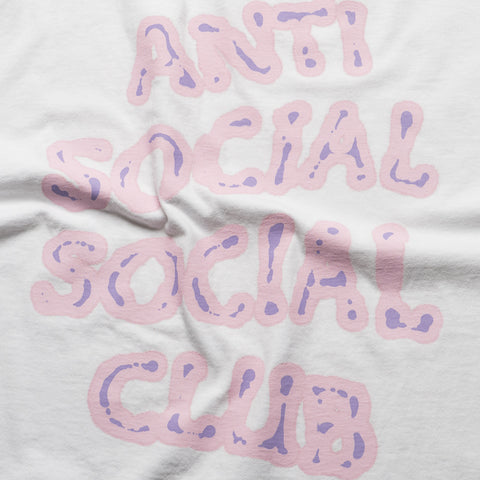 Anti Social Social Club I Glow In The Dark Tee - White