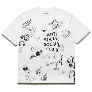 Anti Social Social Club Illustrated Tee - White