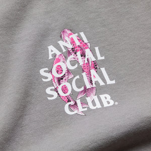 Anti Social Social Club Koi Tee - Gray
