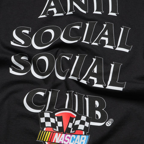 Anti Social Social Club x NASCAR Motorsport Tee - Black