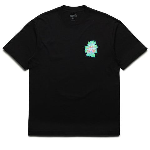 Anti Social Social Club Thermal Flame Tee - Black
