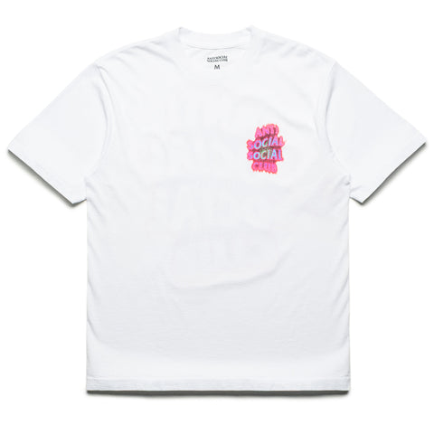 Anti Social Social Club Thermal Flame Tee - White