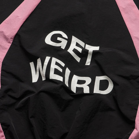 Anti Social Social Club Track Jacket - Black/PInk