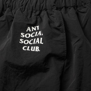 Anti Social Social Club Track Pants - Black/Pink