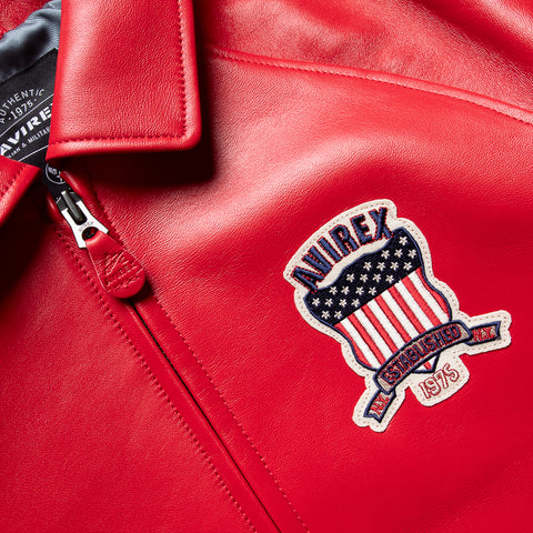 Avirex Icon Jacket - Salvage Red