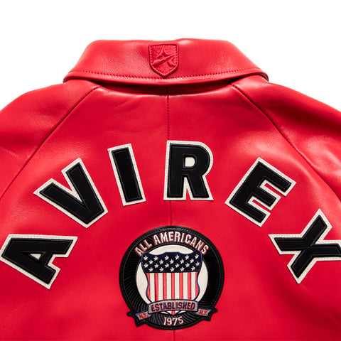 Avirex Icon Jacket - Salvage Red