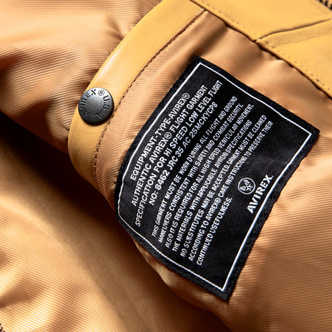 Timberland x Avirex Icon Jacket - Dark Wheat