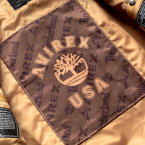 Timberland x Avirex Icon Jacket - Dark Wheat