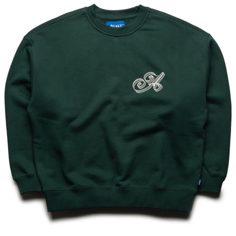 Awake NY Script Crewneck - Green
