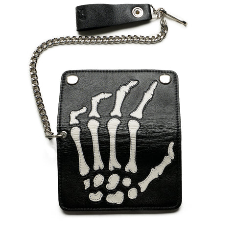 Awake NY Vanson Skeleton Wallet - Black
