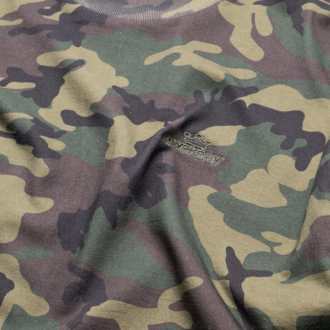 Awake NY Waffle L/S Tee - Camo