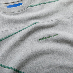 Awake NY Campus Tee - Heather Grey