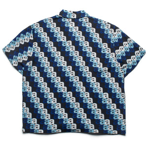 Awake NY Triple 'A' Print Camp Shirt - Blue/Multi