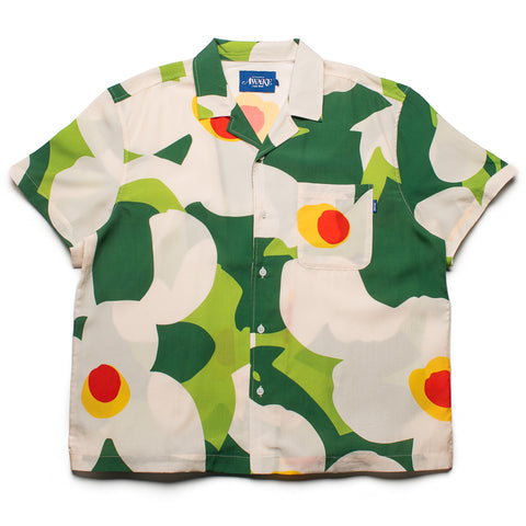 Awake NY Floral Camp Shirt - Green/Multi