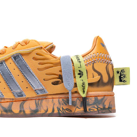 HELLSTAR x Adidas Superstar - Hazy Orange/Silver Metallic