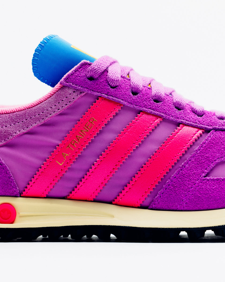 adidas LA Trainer OG "Festival (Semi Pulse Lilac / Shock Pink)" — photo 4